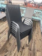 Tuinstoelen, Tuin en Terras, Tuinstoelen, Ophalen, Zo goed als nieuw, Aluminium, Stapelbaar