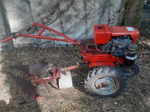 Oldtimer Motoculteur ( tuinfrees) met ploeg, Zakelijke goederen, Landbouw | Werktuigen, Grondbewerking, Ophalen