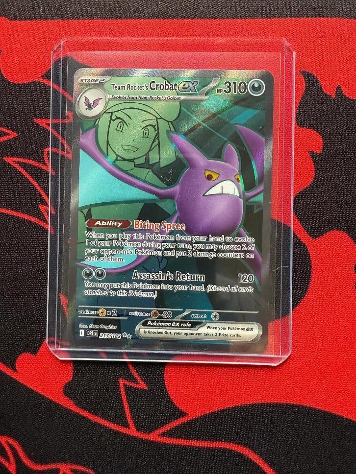 Crobat ex (DRI 217) : Pokémon Team Rocket's Destined Rivals, Hobby & Loisirs créatifs, Jeux de cartes à collectionner | Pokémon