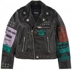 Diesel Kids Leren jas lederen motorjack 176 - 100% lamsleer, Nieuw, Ophalen of Verzenden, Jas, Jongen of Meisje