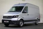Volkswagen Crafter 2.0 TDI 140pk L3 H3 Automaat Airco Naviga, Auto's, Bestelwagens en Lichte vracht, Automaat, Diesel, Zilver of Grijs