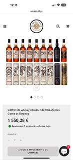 Whisky Game of Throne, Ophalen