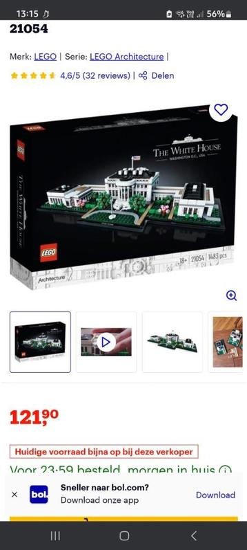 Lego The White House beschikbaar voor biedingen