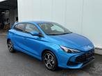 MG3 HEV Luxury, Auto's, MG, 4 cilinders, Blauw, Leder en Stof, 1490 cc