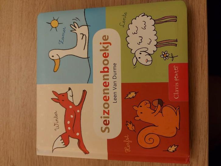 Leen Van Durme - Seizoenenboekje, Livres, Livres pour enfants | 0 an et plus, Comme neuf, Enlèvement ou Envoi