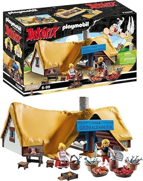 Playmobil Asterix Ordralfabetix's Hut GRATIS LEVERING, Kinderen en Baby's, Speelgoed | Playmobil, Nieuw, Complete set, Verzenden