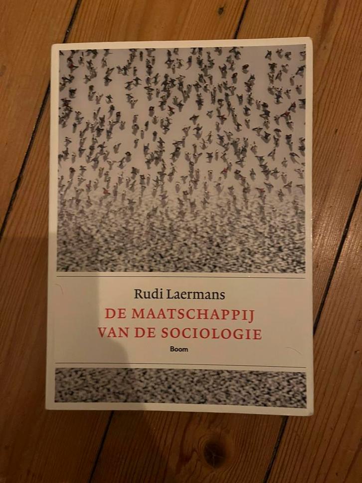 Rudi Laermans - De maatschappij van de sociologie, Boeken, Filosofie, Ophalen of Verzenden