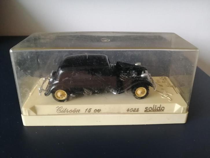 Solido Age d'Or Citroën 15CV in doosje, Hobby en Vrije tijd, Modelauto's | 1:43, Solido, Ophalen of Verzenden
