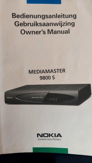 Nokia mediamaster 9800 S satellietontvanger beschikbaar voor biedingen