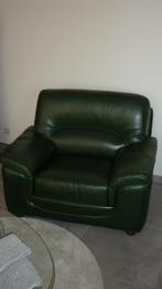 fauteuils en cuir, Comme neuf, 100 à 125 cm, Classique, Enlèvement