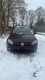 Vw Golf 6, Auto's, Voorwielaandrijving, Euro 5, Zwart, Zwart