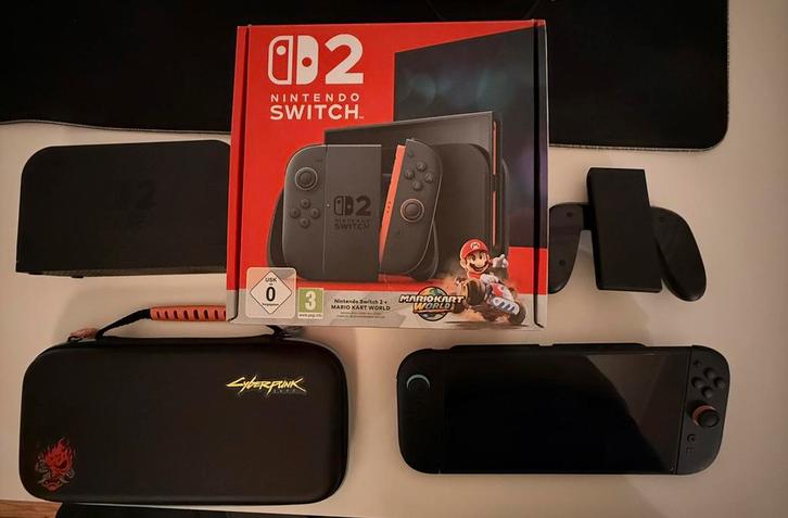 SWITCH 2 neuve + cyberpunk 2077 + housse ( achete hier ), Consoles de jeu & Jeux vidéo, Consoles de jeu | Nintendo Switch, Neuf