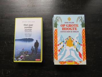 E. Fatland: Op grote hoogte/Het jaar zonder zomer €12 samen beschikbaar voor biedingen