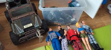 Action man lot, Enlèvement, Comme neuf