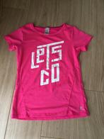 Roze sportshirt Lets go m10/€1,5, Enfants & Bébés, Vêtements enfant | Taille 152, Comme neuf, Fille, Chemise ou À manches longues