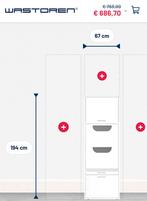 Meuble wasmachine, Elektronische apparatuur, Ophalen, Nieuw, 95 cm of meer
