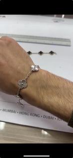 Alhambra bracelet 18kt white gold, Handtassen en Accessoires, Ophalen, Nieuw, Wit, Goud