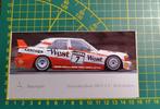Sticker 1991 DTM Mercedes AMG 190 M. Thiim, Ophalen of Verzenden
