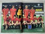Poster Rode Duivels jaren 80, Ophalen of Verzenden, Zo goed als nieuw, Poster, Plaatje of Sticker