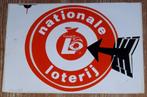 Vintage sticker Nationale Loterij retro autocollant, Overige typen, Ophalen of Verzenden, Zo goed als nieuw