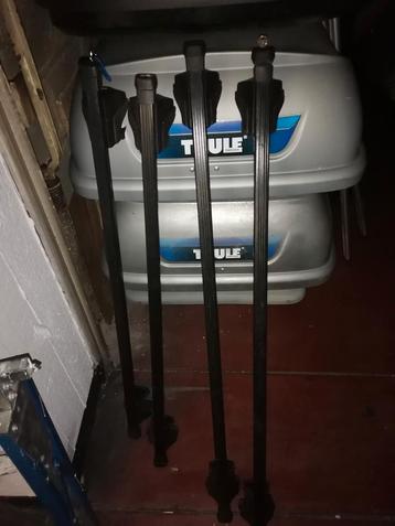 THULE BARRES DE TOIT TOUTES MARQUES.  beschikbaar voor biedingen
