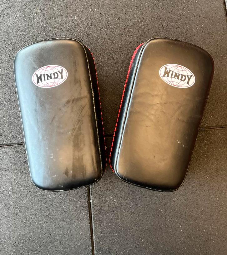 Windy KP2 Kick Pads, Sport en Fitness, Boksen, Zo goed als nieuw, Ophalen