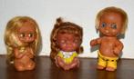 3 Vinyl poppetjes, Japan jaren ' 60- 70, Ophalen of Verzenden, Zo goed als nieuw