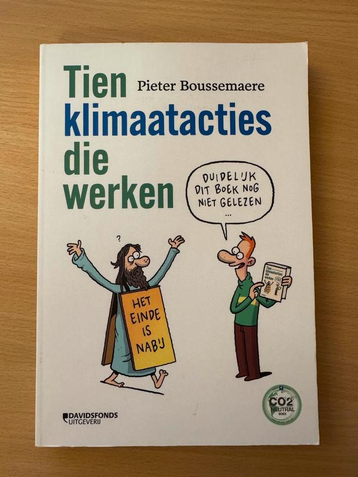 Pieter Boussemaere - 10 klimaatacties die werken, Boeken, Natuur, Zo goed als nieuw, Overige onderwerpen, Ophalen of Verzenden