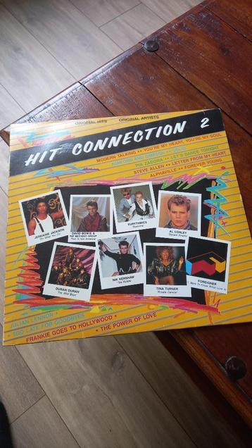 vinyl 33T hit connection 1985 david bowie,foreigner,eurythmi, Enlèvement, 1980 à 2000, Utilisé