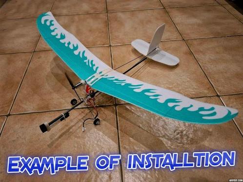 GymGenie 505mm 25-35g KIT + Motor + ESC | Indoor | NIEUW, Hobby en Vrije tijd, Modelbouw | Radiografisch | Vliegtuigen, Nieuw