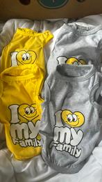 I love my family hondenshirts, Dieren en Toebehoren, Hondenkleding, Ophalen of Verzenden, Zo goed als nieuw, Hondenshirt