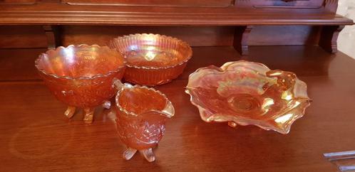 Ensemble plats en verre, Huis en Inrichting, Keuken | Servies, Zo goed als nieuw, Overige typen, Glas, Ophalen