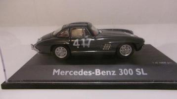 !! RARE !! MERCEDES 300SL "PAPILLON" SCHUCO 1/43 ETAT NEUF. beschikbaar voor biedingen