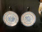 4 Chinese borden & 3 kommetjes & 3 lepeltjes, Antiek en Kunst, Ophalen