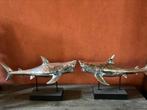 Set twee haaien decoratie, Antiek en Kunst, Kunst | Designobjecten, Ophalen