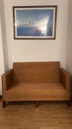 Fauteuil in rotan, Huis en Inrichting, Ophalen, Zo goed als nieuw