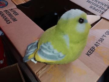 Pluchen vogel, Envoi