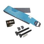 Peaux à découper Tödi Mix Crystal + Hexagon à monter Colltex, Envoi, Ski