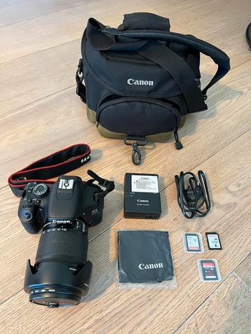 Canon 600D Spiegelreflex Camera (+ accessoires)