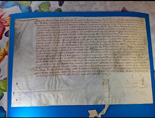 Oorspronkelijke handelsakte — Dordrecht — 25 april 1630

Zel, Antiek en Kunst, Antiek | Boeken en Manuscripten, Ophalen of Verzenden