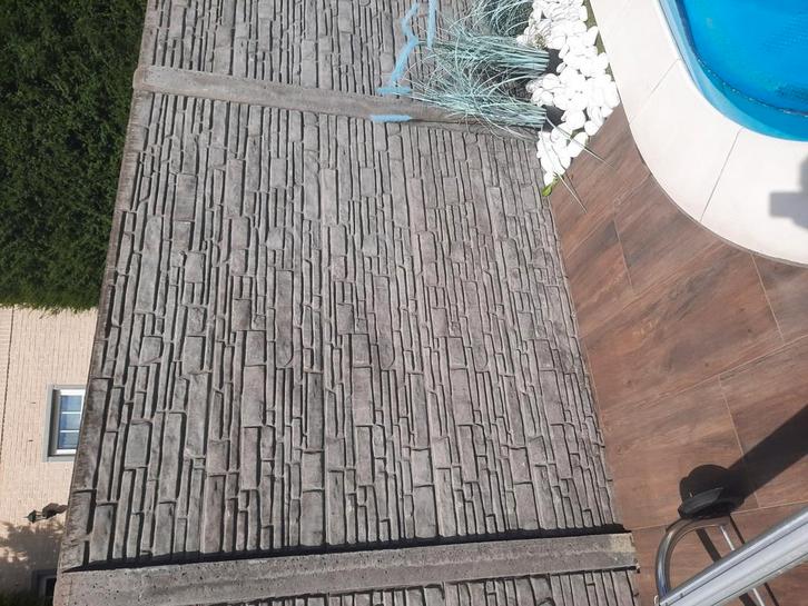 Betonnen omheining, Tuin en Terras, Terrasdelen en Vlonders, Nieuw, Ophalen