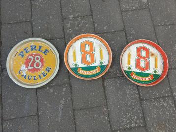 Bier dienblad Super 8 + Perle Caulier 28 beschikbaar voor biedingen