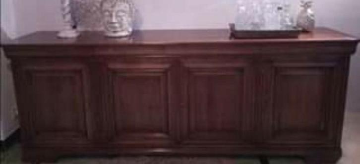 EETKAMER in KERSELAAR, 8foto's(perfect onderhouden),moet weg, Antiek en Kunst, Antiek | Meubels | Stoelen en Sofa's, Ophalen