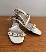 Esprit sandalen met leren hak maat 36, Pumps, Wit, Ophalen of Verzenden, Zo goed als nieuw