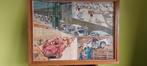 Frame „Renault 4CV Assembly Factory”, Ophalen of Verzenden, Overige typen