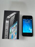 iPhone 4 noir, écran 16 Go, fissuré, avec boîte+écouteurs, Télécoms, Utilisé, Enlèvement ou Envoi, IPhone 4