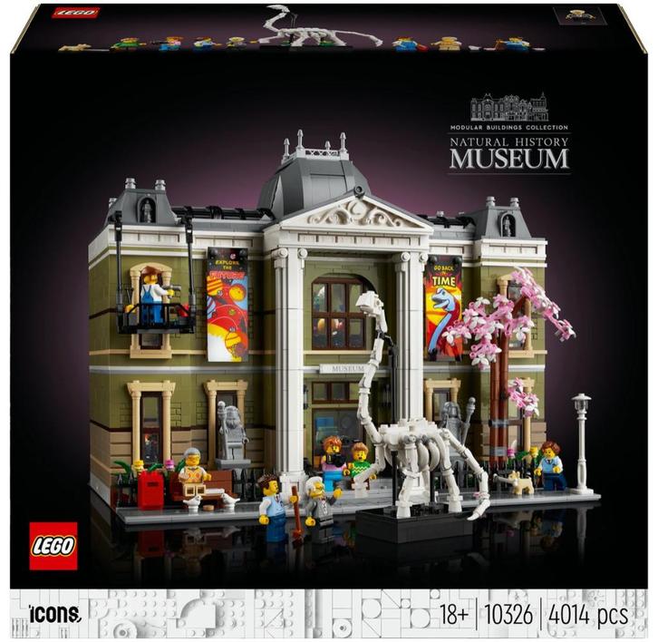 Lego Icons Neuf - Le Muséum d'Histoire naturelle - 10326, Kinderen en Baby's, Speelgoed | Duplo en Lego, Nieuw, Lego, Complete set