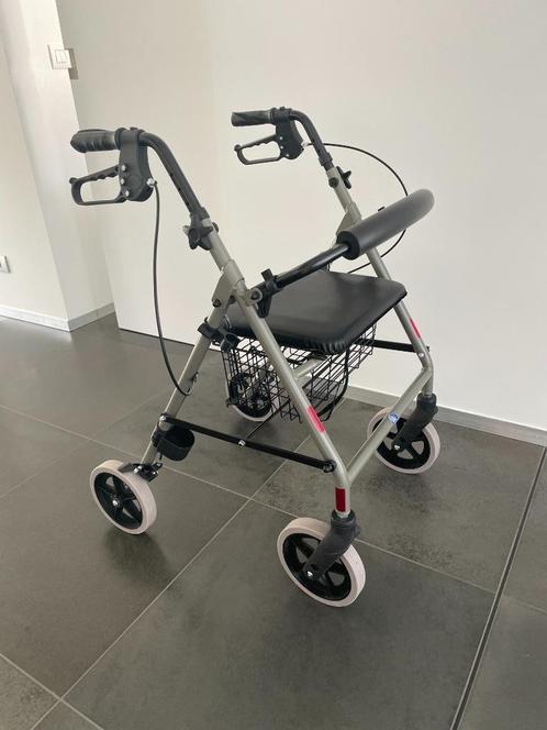 Rollator - Vermeiren Eco-Light II Rollator, Diversen, Rollators, Zo goed als nieuw, Lichtgewicht, Opvouwbaar, Ophalen