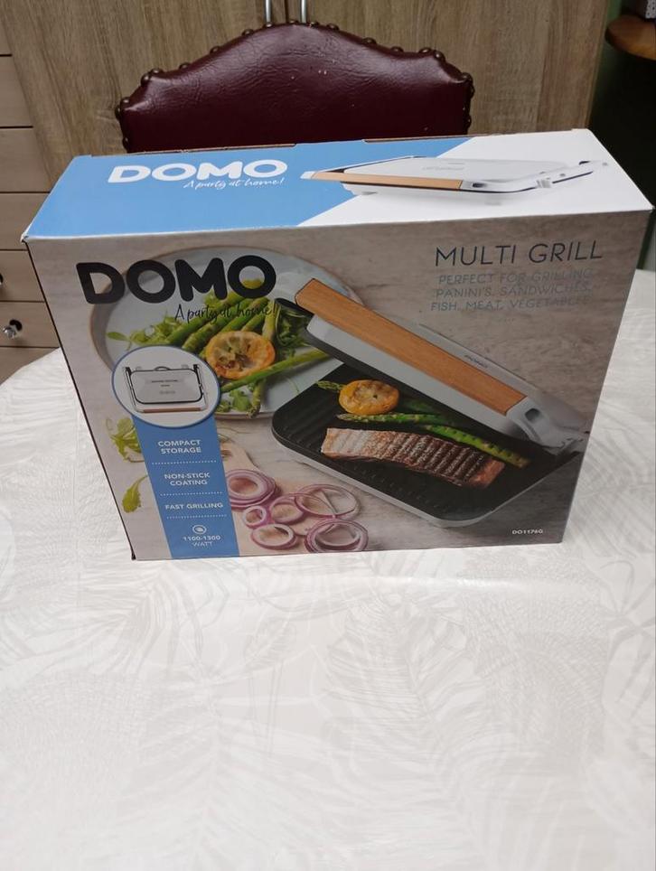 Multi grill neuf, Elektronische apparatuur, Contactgrills, Ophalen of Verzenden