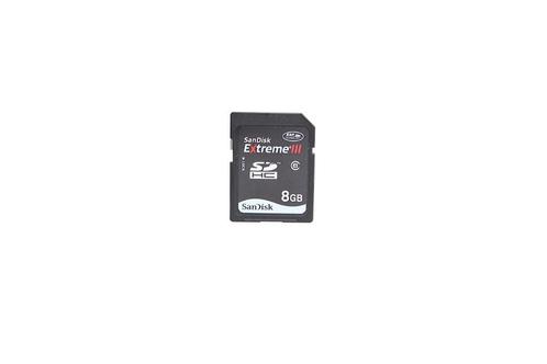 Sandisk Extreme III 8GB SD geheugenkaart, TV, Hi-fi & Vidéo, Photo | Cartes mémoire, Comme neuf, SD, 8 GB, Appareil photo, Envoi